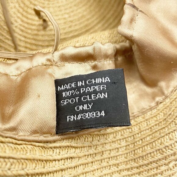 August floppy paper sun hat - Picture 8 of 8